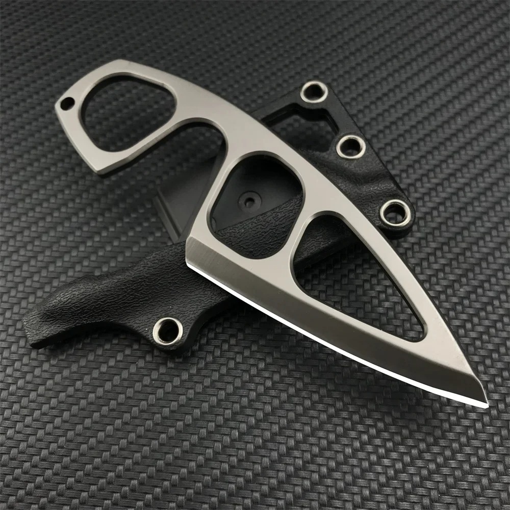 Edc Carry Fixed Blade Knife - Faca de Pescoço de Alta Dureza