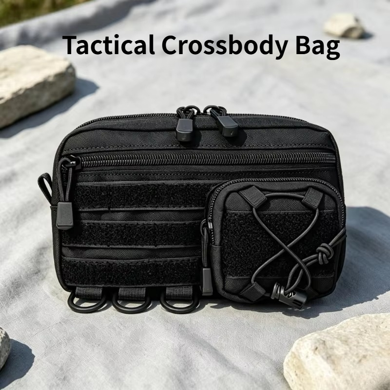 Edc Carry Pocket Pouch - Bolsa tática de ombro, compacta, tipo