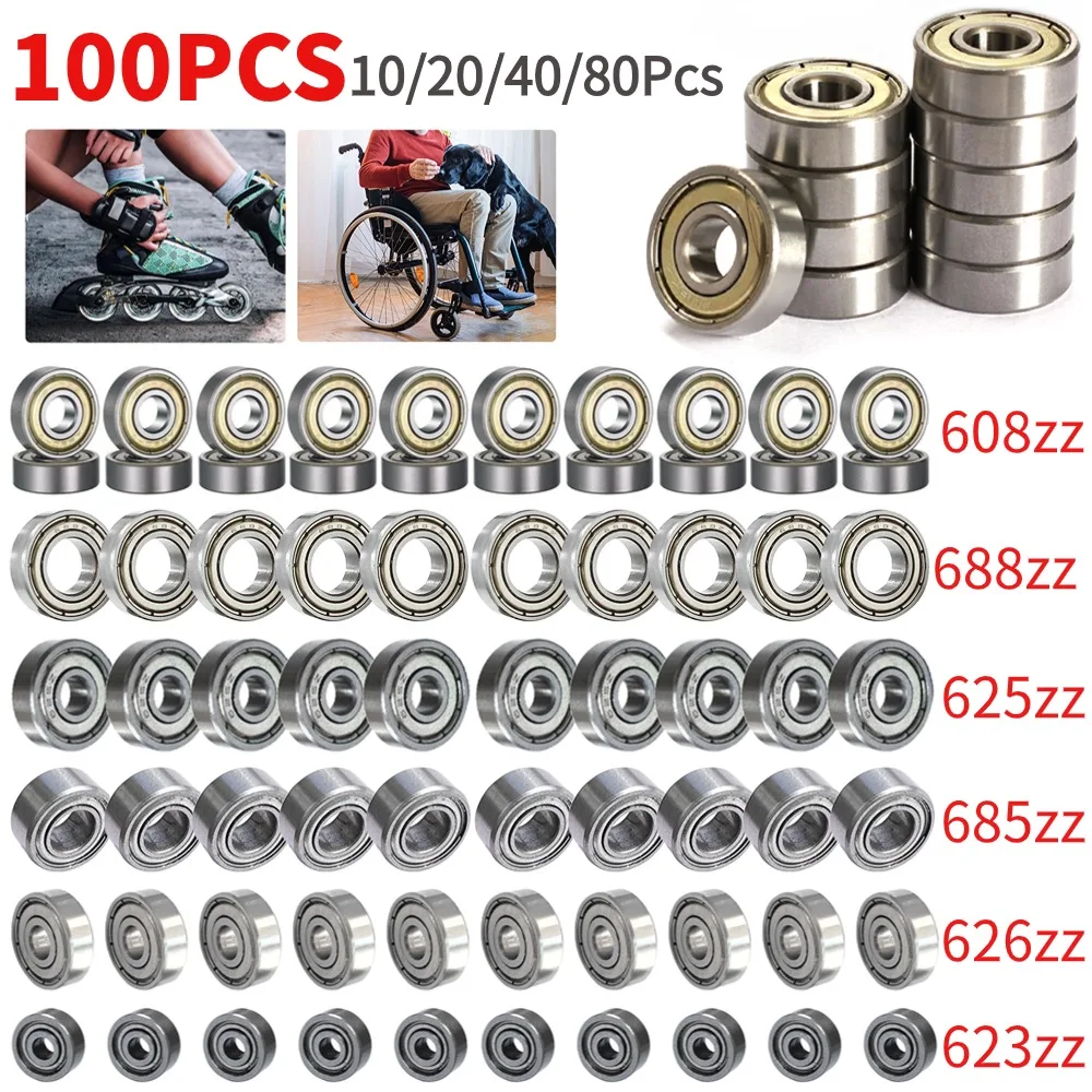 Fidget Spinner Bearing - Rolamentos rígidos de esferas, aço carbono