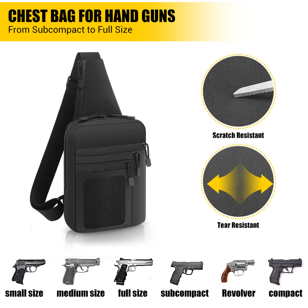 Bolsa Tática para Pistola, Col - Edc Carry Gun avaliação e preço