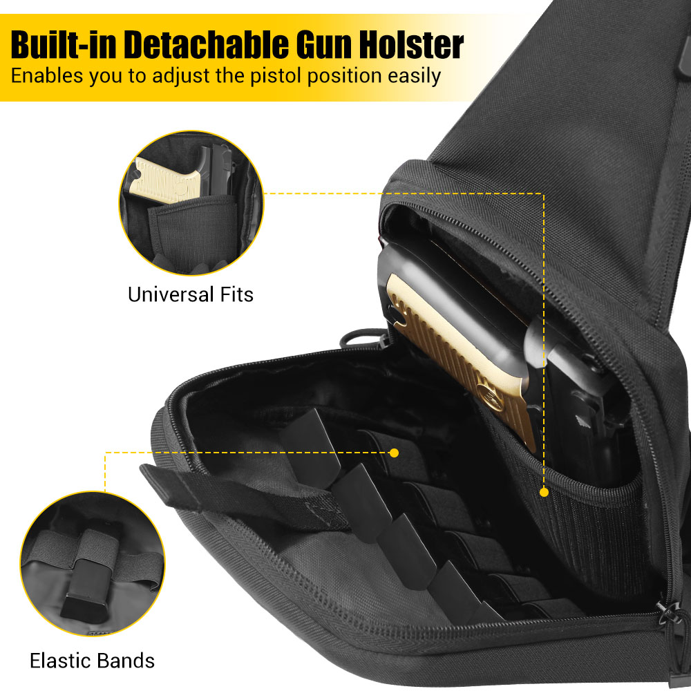 Bolsa Tática para Pistola, Col - Edc Carry Gun avaliação e preço