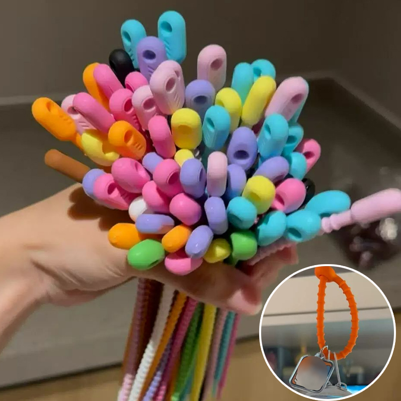 200 Peças/Lote de Abraçadeiras - Gear Tie Reusable avaliação e preço