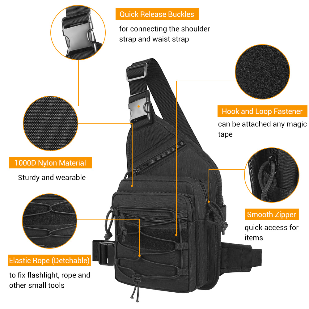 Bolsa Tática para Armazenament - Edc Carry Gun avaliação e preço