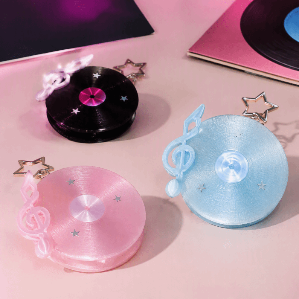 Chaveiro de Disco de Vinil Y2K - Cable Winder Keychain avaliação e preço