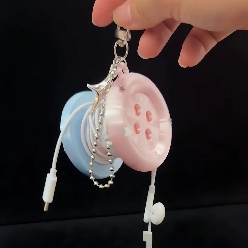 Organizador de Cabo de Fone de - Cable Winder Keychain avaliação e preço