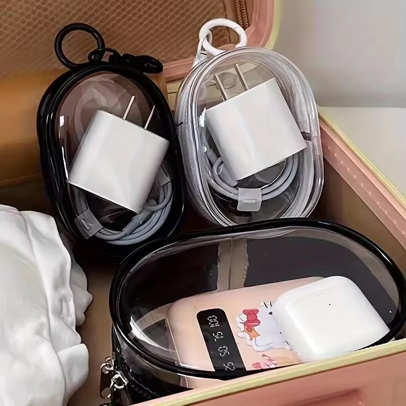 Mini bolsa de armazenamento po - Cable Winder Keychain avaliação e preço