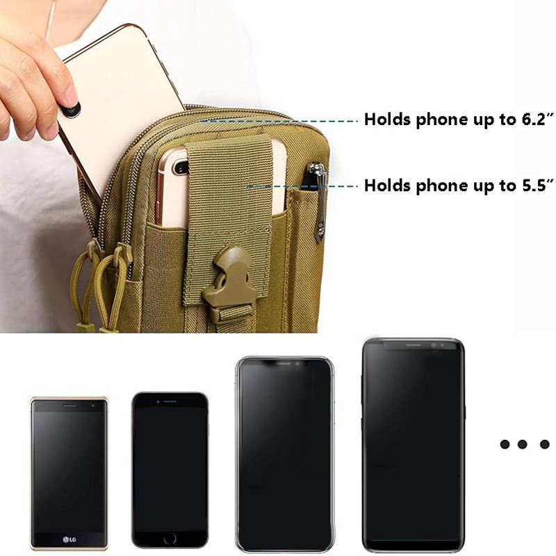 Universal edc tático molle bol - Edc Carry Pouch avaliação e preço