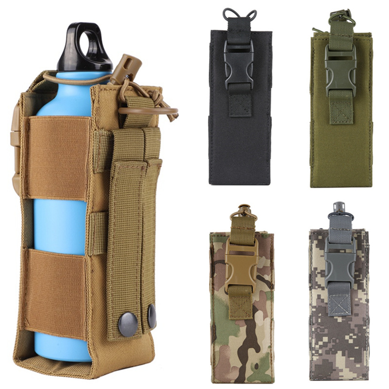 Molle coldre para garrafa de á - Edc Carry Pouch avaliação e preço