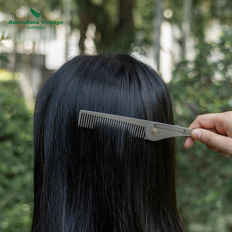 Pente dobrável antiestático de - Comb Pocket Titanium avaliação e preço